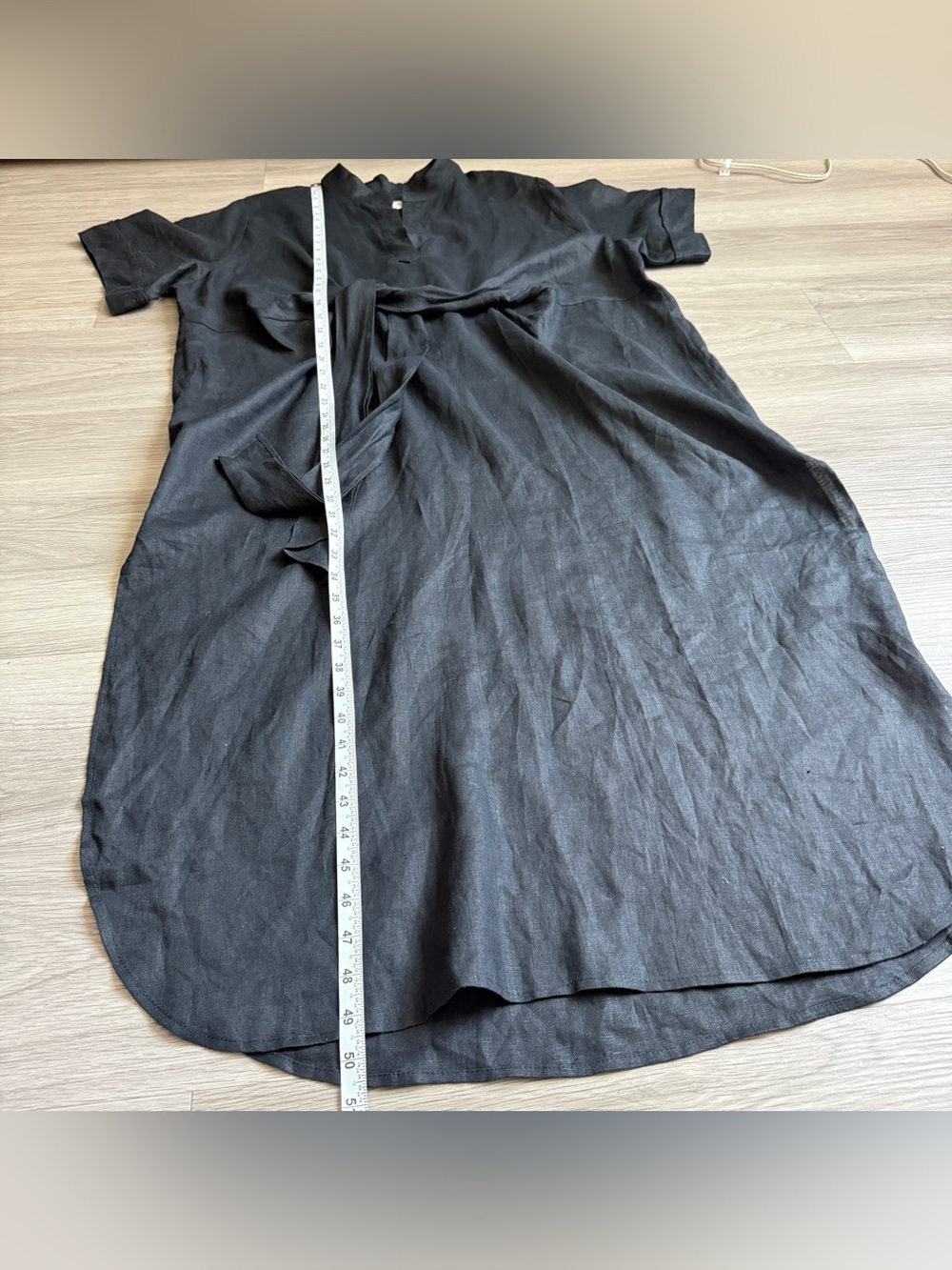 Denisse Kuri Mine Dress in Black | One Size — Artisan Made in Mexico - Picture 7 of 8